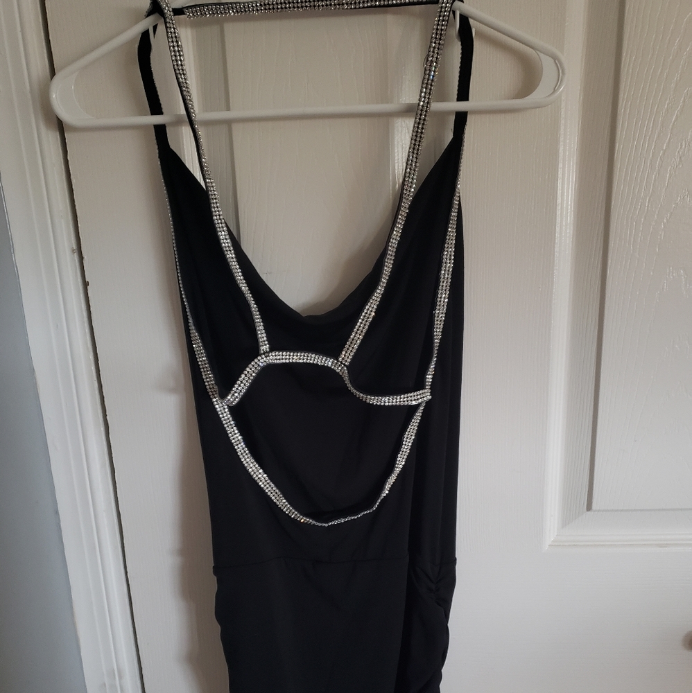 Little black sparkly dress
